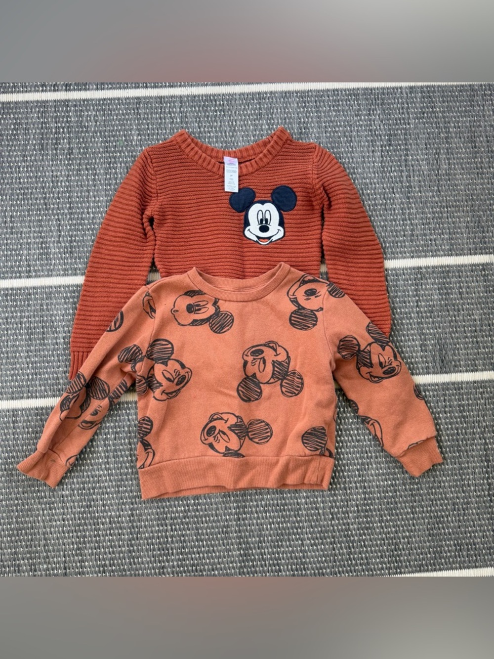Bundle of 2 Mickey Mouse Sweatshirts, 3T